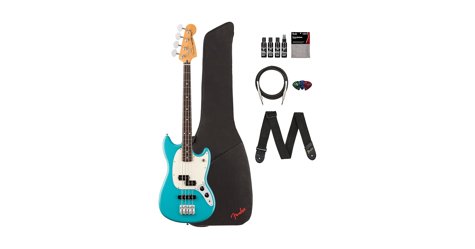 【美品】Fender Player Mustang Bass PJ Amazon.com: Fender Player II Mustang Bass PJ, Maple